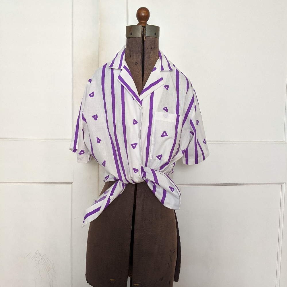 Vintage Oak Hill boxy button down